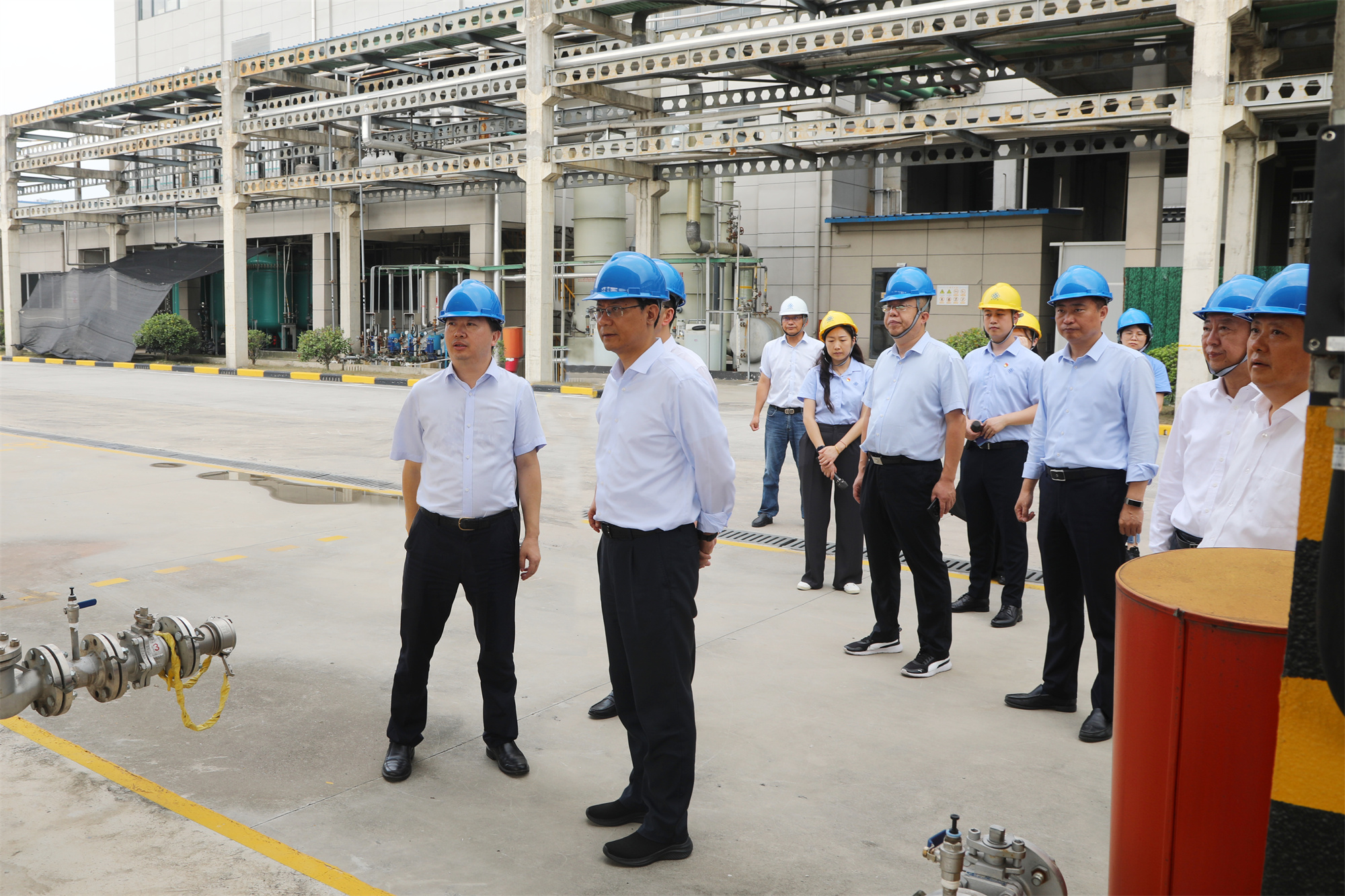 市委书记王进健赴禾田普达药业开展节前安全生产检查